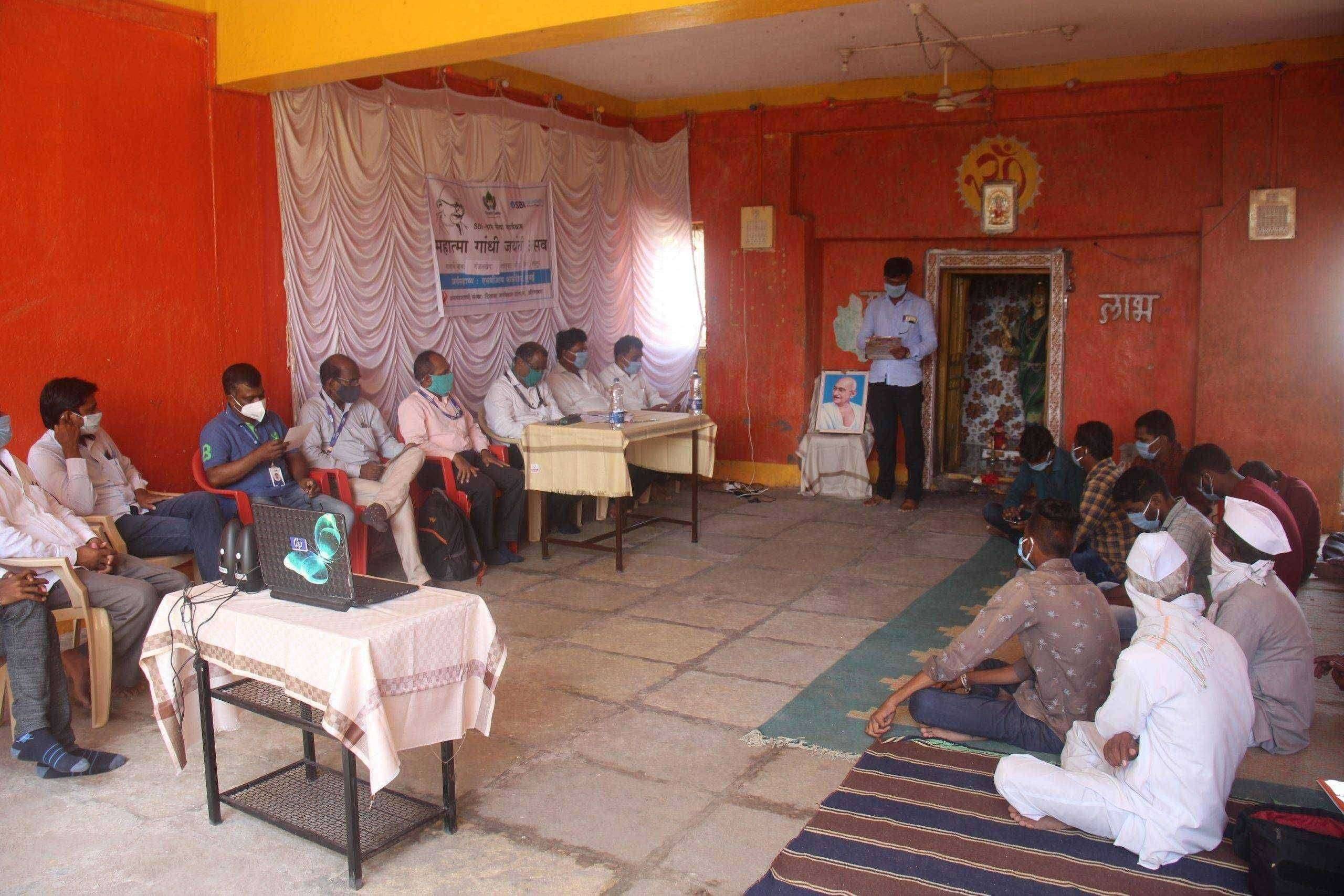 एसबीआय फाउंडेशन मुंबई व दिलासा जनविकास प्रतिष्ठान औरंगाबाद यांच्या समन्वयातून ग्रामसेवा कार्यक्रमाचा हस्तांतरण कार्यक्रम संपन्न..