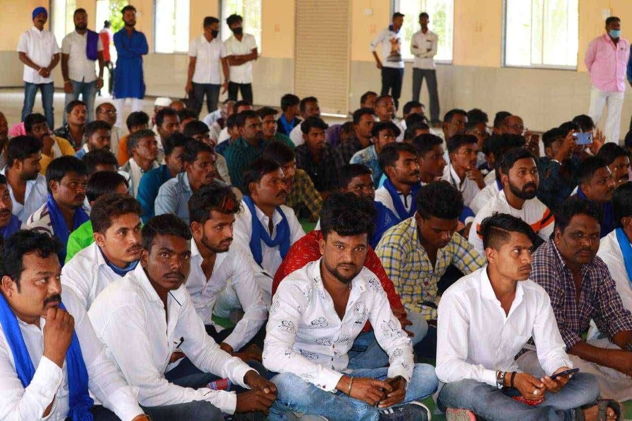 भिम आर्मी भारत एकता मिशनची विध्यार्थी दिनानिमित्त बरदापुरात विचार परिषद संपन्न..