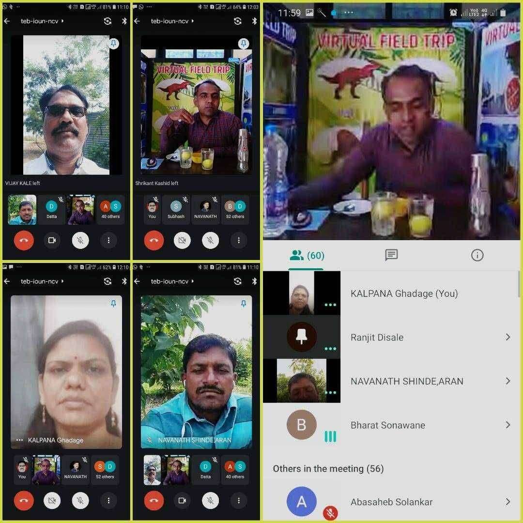 अरण केंद्राची ऑनलाइन डिजिटल शिक्षण कार्यशाळा रणजितसिंह डिसले यांचे मार्गदर्शनाखाली संपन्न.