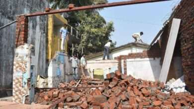 दिवा प्रभाग समितीमध्ये अनधिकृत बांधकामांवर महापालिकेचा हातोडा..