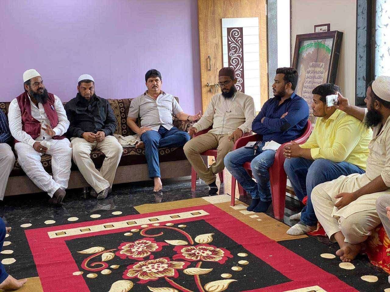 विधान परिषदेच्या निवडणूकीच्या पार्श्वभूमीवर धुळे शहराचे आमदार फारूक शाह साहेब यांच्या अध्यक्षतेखाली बैठक संपन्न..