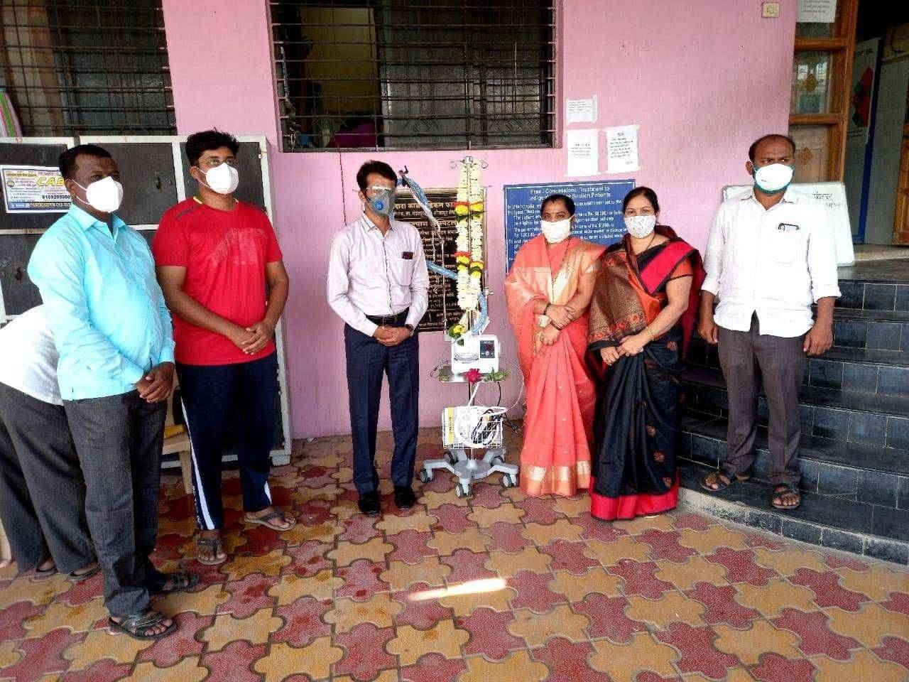 जनकल्याण हॉस्पिटल मध्ये अत्याधुनिक हायफ्लो ऑक्सिजन HFNO मशिनचे उद्घाटन संपन्न