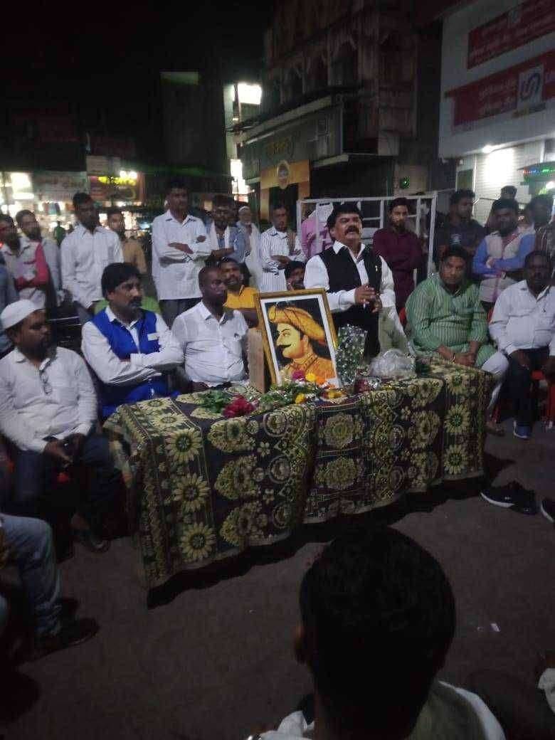 फैजपूर येथे टिपू जयंती साजरी