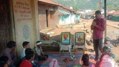 तिरपाड येथे आद्यक्रांतीवर राघोजी भांगरे व महामानव भगवान बिरसा मुंडा संयुक्त जयंती उत्साहात