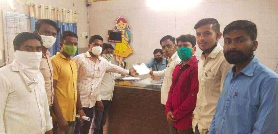 चाळीसगांवातील अवैद्य उत्खनन तात्काळ थांबवण्यासाठी इलेक्ट्रॉनिक मीडिया असोसिएशनचे तहसीलदार यांना निवेदन