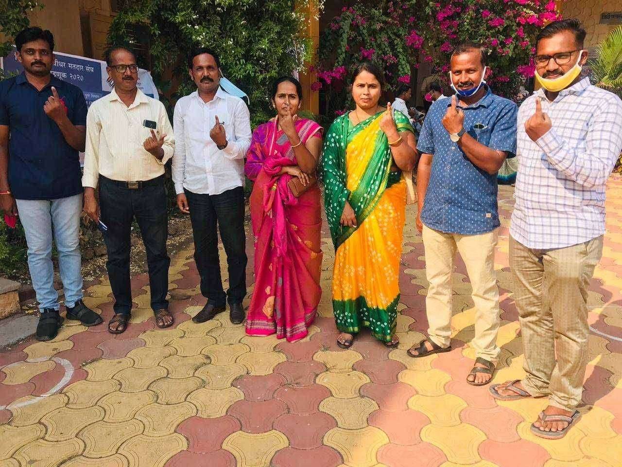 इंदापूर तालुक्यात पदवीधरांनी केले 57.60 टक्के मतदान तर शिक्षकांनी 83.67 टक्के