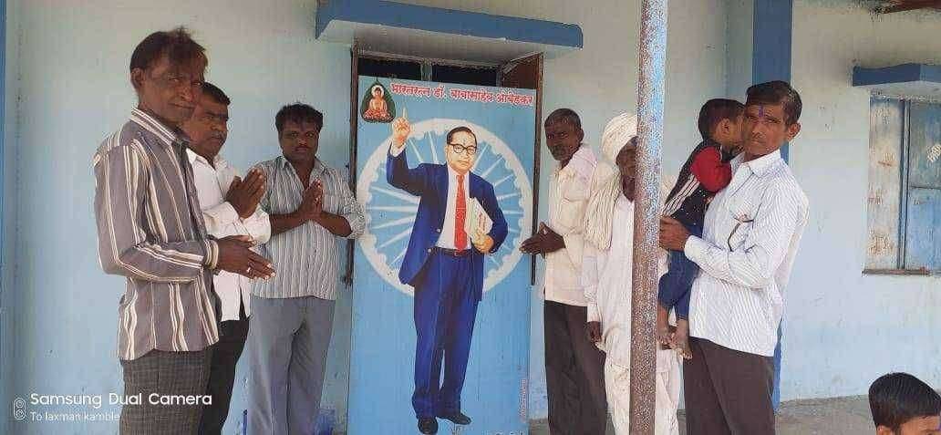 तपसे चिंचोलीत डॉ बाबासाहेब आंबेडकर यांना ६४व्या महापरिनिर्वाण दिनी विनम्र अभिवादन