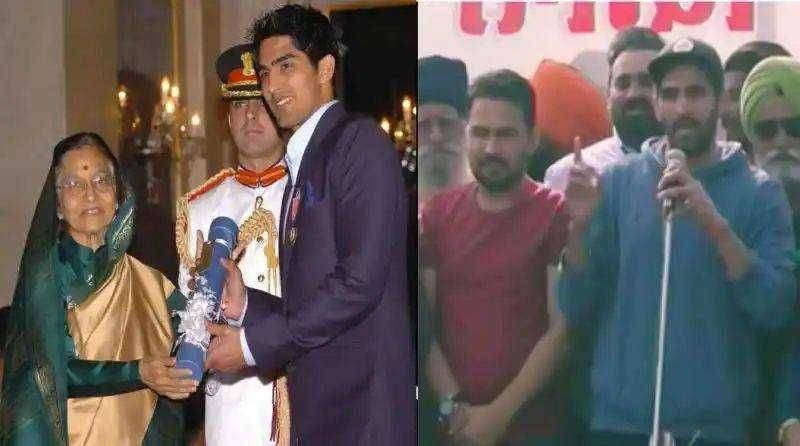 ?शेतकरी लढा.... तर मीपण राजीव गांधी खेलरत्न पुरस्कार परत करणार, विजेंदर सिंगचाही शेतकरी आंदोलनाला पाठींबा...