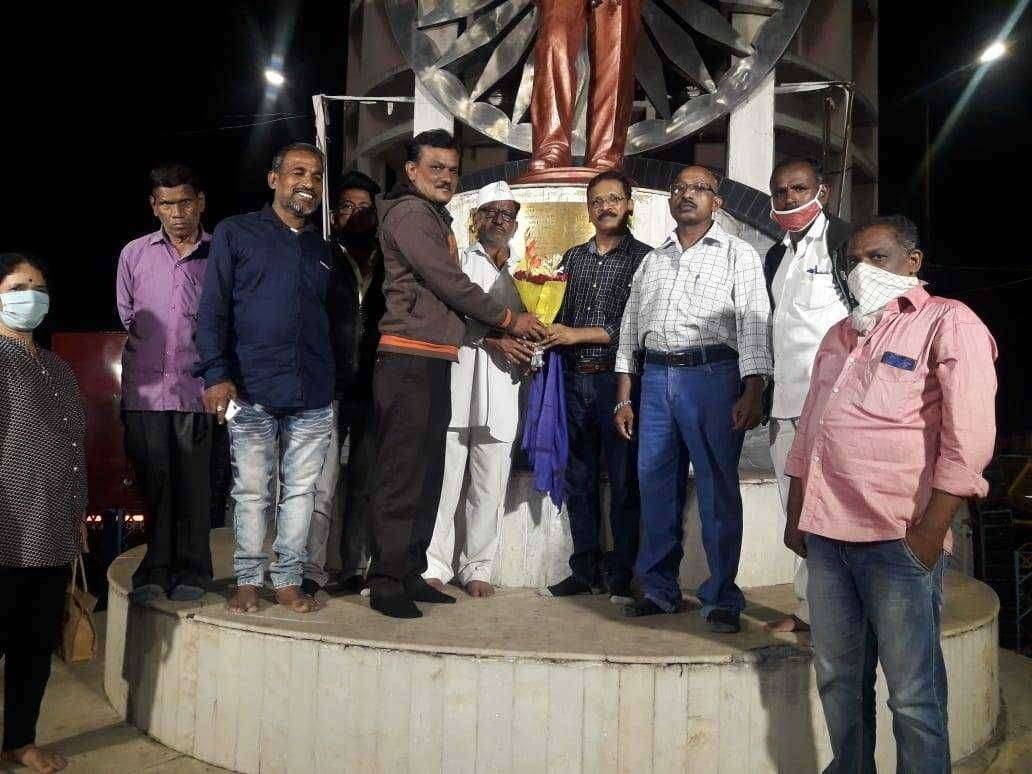 अत्याचार विरोधी कृती समिती A.V.K.S. नासिकच्या वतीने मा. सुदामजी वाघमारे " ऊतरंड" सिनेमा फेम यांचा जाहिर सत्कार संपन्न..