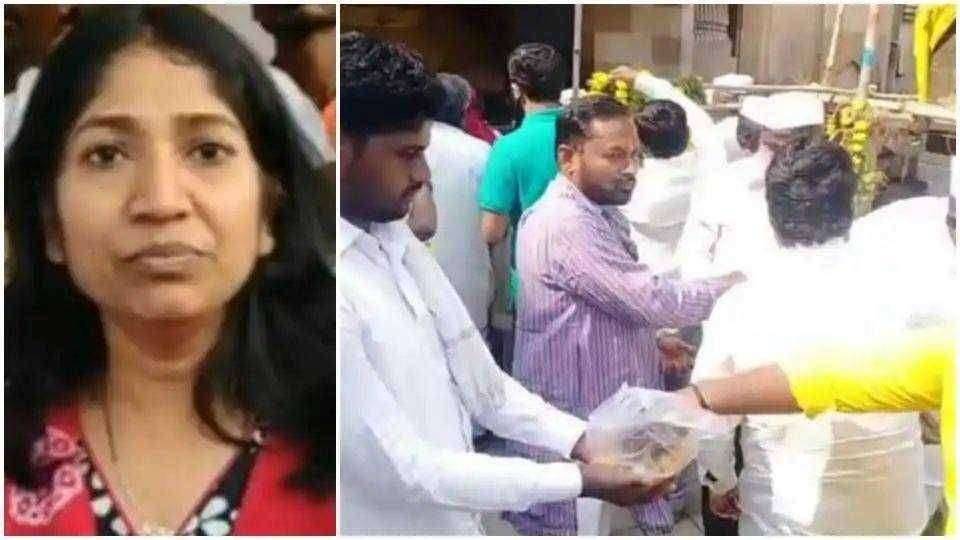 ? तहसीलदार वैशाली वाघमारे यांच्या बदलीनंतर पंढरपूरात पेढे वाटून आनंदउत्सव !