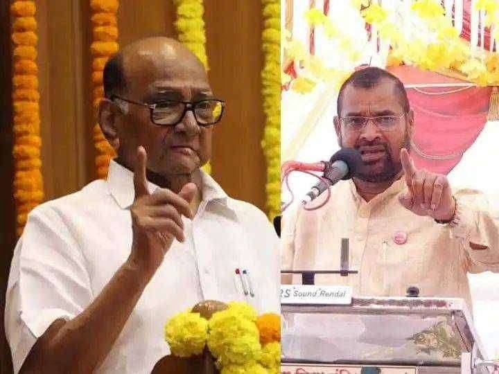 ?️ वार.. प्रतिवार..शरद पवार शेतकऱ्यांचा जाणता राजा नव्हे तर विश्वासघात करणारा राजा : सदाभाऊ खोत