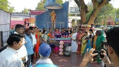 वंचित बहुजन महिला आघाडी अमरावती यांच्या वतीने मनुस्मृती दिनाच्या निमित्ताने भारतीय स्त्री मुक्ती दिवस साजरा