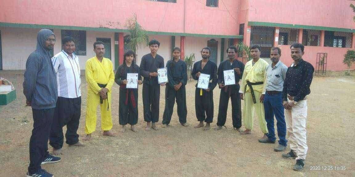 नेरी येथे शॉओलीन टेम्पल्स कुंग -फु ची बेल्ट ग्रेडेशन संपन्न