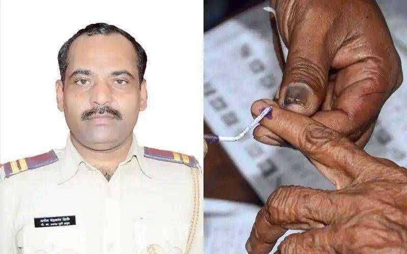 ?रणधुमाळी ग्रामपंचातीची...ग्रामपंचायतीसाठी कायपण! निवडणूक लढण्यासाठी पठ्ठ्याने दिला पोलिस नोकरीचा राजीनामा