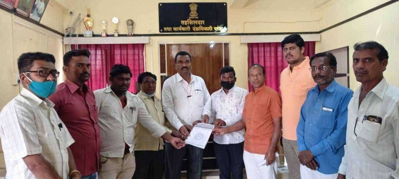 पत्रकारांच्या प्रलंबीत मागन्या तात्काळ मान्य करा पत्रकार संघाची मुख्यमंत्री उध्दव ठाकरे यांच्या कडे मागणी