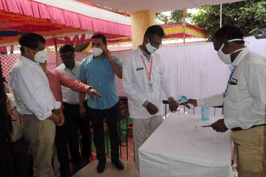 कोविड लसीकरणाचा ड्राय रन शुभारंभ लसीकरणातील अडचणींच्या निरीक्षणानुसार नियोजन- जिल्हाधिकारी शंभरकर