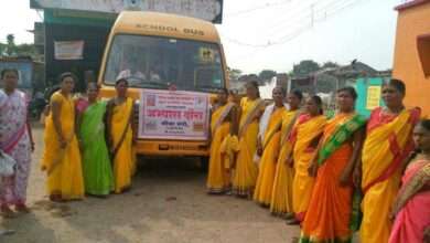 कोरपना तालुक्यातील धानोली येथील महिला बचत गटाने केला मंगी (बु) येथे अभ्यास दौरा