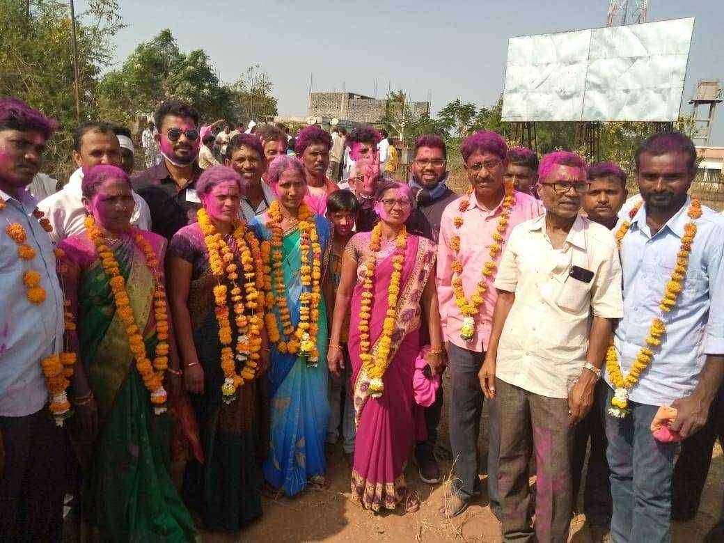 कोरपना तालुक्यातील 17 ग्रामपंचायत चा निकाल तीन ग्रामपंचायत वादाच्या भोवऱ्यात शेतकरी संघटना काँग्रेसचा दावा