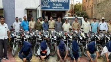 ? Crime Diary..चोरीच्या विस दुचाकींसह सहा जण पोलिसांच्या गजाआड
