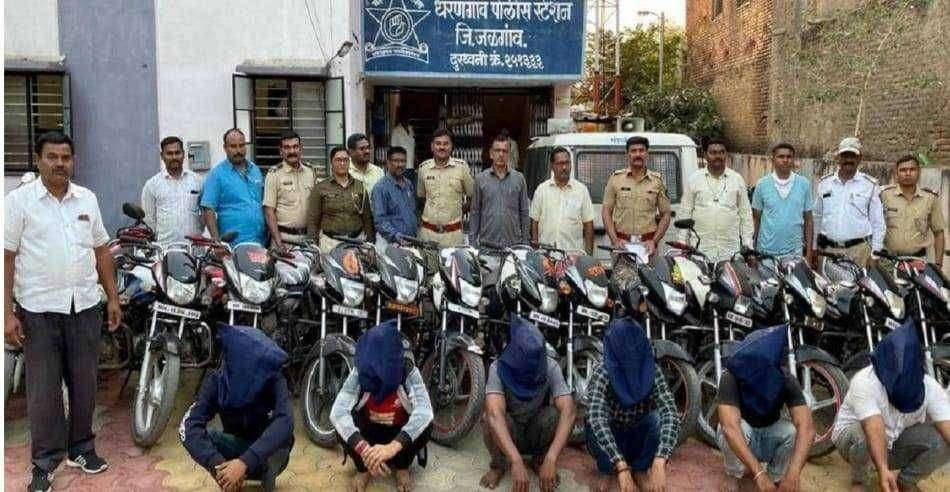 ? Crime Diary..चोरीच्या विस दुचाकींसह सहा जण पोलिसांच्या गजाआड