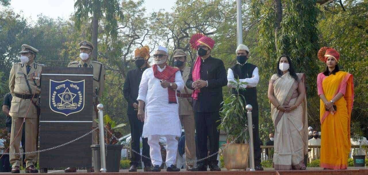 नाशिक ला पालकमंत्री छगन भुजबळ यांच्या हस्ते प्रजासत्ताक दिनाचा मुख्य ध्वजारोहण कार्यक्रम संपन्न