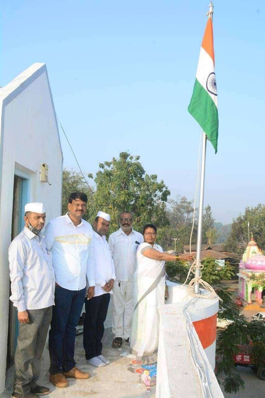 जानोरी येथे प्रजासत्ताक दिन उत्साहात साजरा करण्यात आला