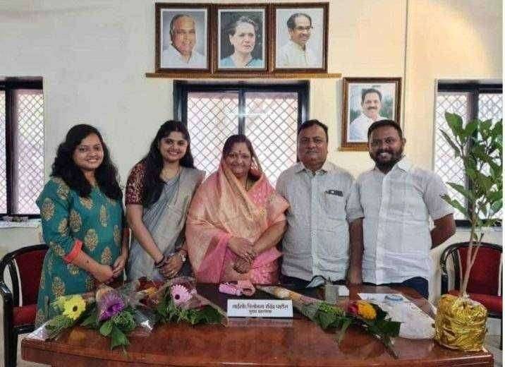 ?️ अमळनेर कट्टा...बाजार समितीच्या इतिहासात पहिल्यांदा महिला सभापती विराजमान -