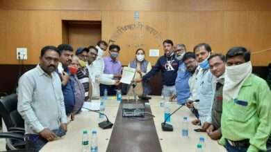 चिमूर क्रांती जिल्याह्याच्या निर्मितीसाठी चिमूर तालुक्यातील पत्रकार एकवटले... जिल्हाधिकारी यांच्या कार्यालयात दिले निवेदन