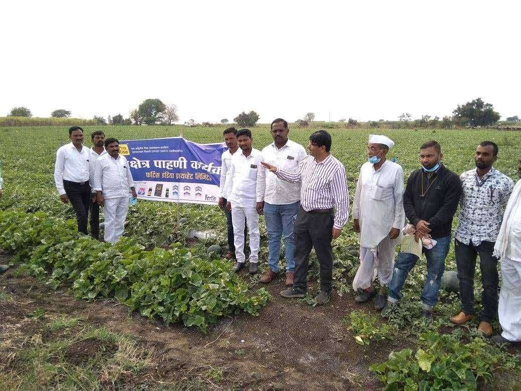 प्रोराईज (नागाआर्जुन) कंपनी तर्फे शेतकऱ्यांना माहिती