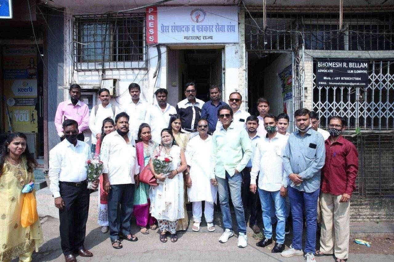 प्रेस संपादक व पत्रकार सेवा संघाच्या मुंबई व ठाणे कार्यालयाचे शानदार उद्घाटन