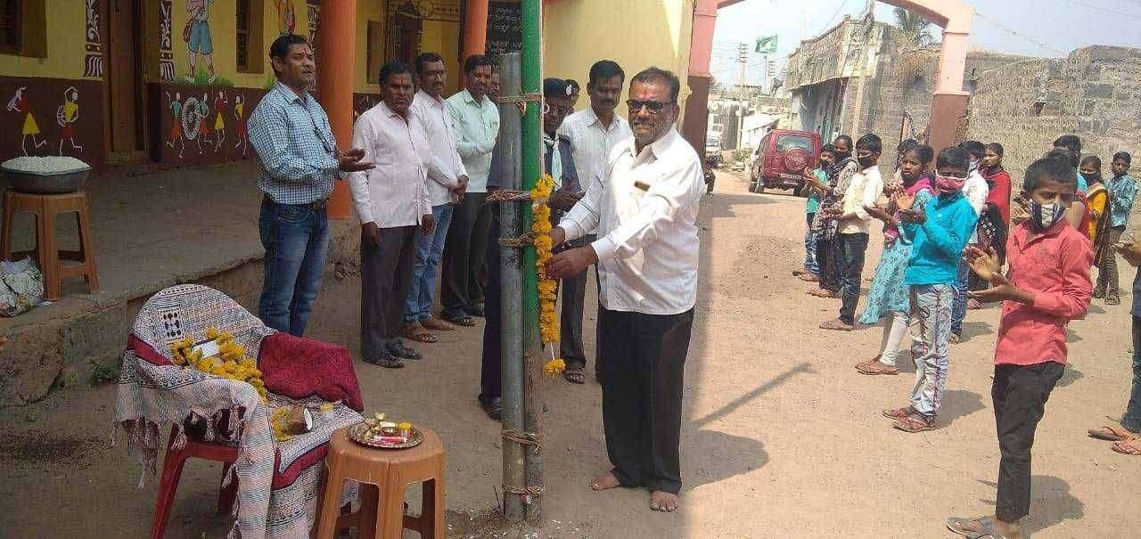 लार्ड बिडेन पोवेल याची जयंती ध्वजारोहणाने साजरी