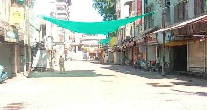 माघ एकादशीच्या दिवशी पंढरीत सन्नाटा पंढरीत संचार बंदी ला उत्तम प्रतिसाद