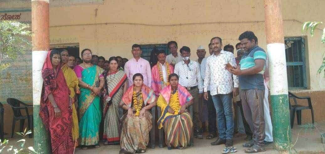 एसडीएमसी अध्यक्ष लक्ष्मण निवर्ती उपअध्यक्ष सविता पांडुरंग