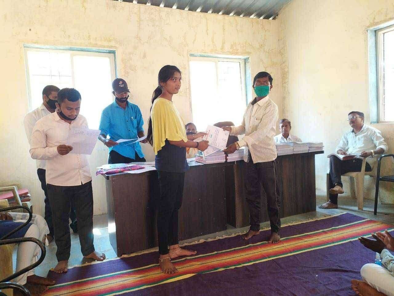 आदिवासी क्रांती संघटना,असाणे मार्फत गुणवंत परिक्षार्थींचा बक्षीस वितरण कार्यक्रम संपन्न