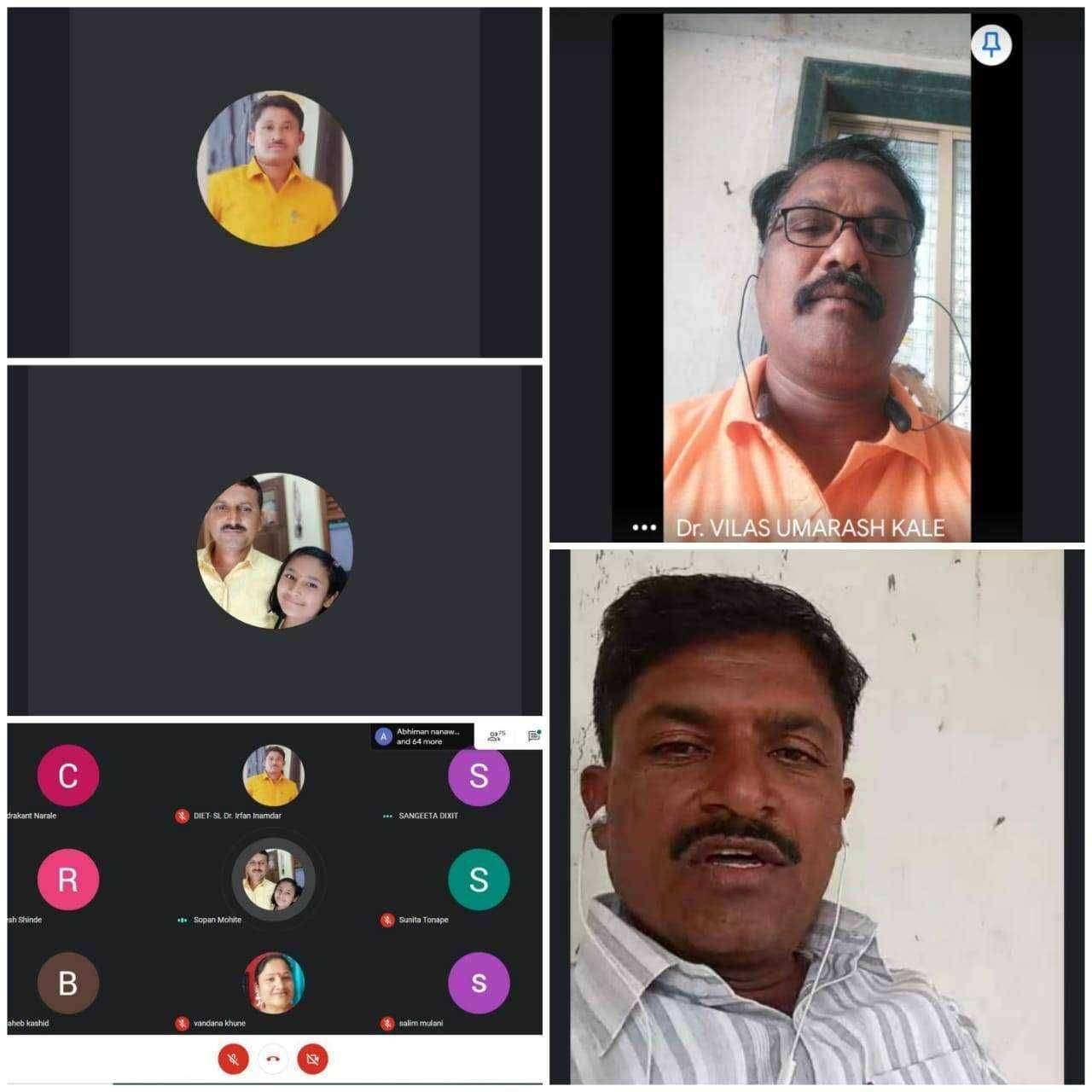 डॉ. इरफान इनामदार व श्री. चंद्रकांत नरळे ज्येष्ठ अधिव्याख्याता जिल्हा शिक्षण प्रशिक्षण संस्था वेळापूर यांचे मार्गदर्शनाखाली केंद्र अरण ची ऑनलाइन- ऑफलाइन शिक्षणातून गुणवत्ता संवर्धन ऑनलाईन शैक्षणिक कार्यशाळा संपन्न.