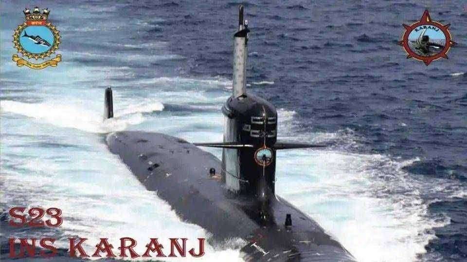 ?Big Breaking...पाण्याखालून होणार घातक 'वार' , सायलंट किलर ' INS करंज ' नौदलात दाखल