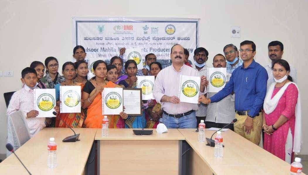 हुलसूर येथील शेतकरी महिलांना हैद्राबाद येथे एकदिवसीय प्रक्षिशन