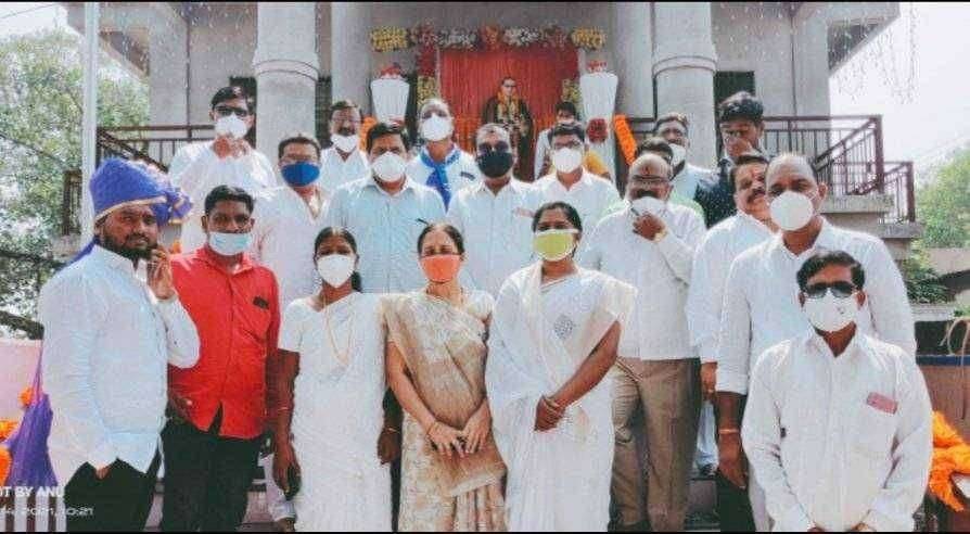 इंदापूर येथील डाॅ. बाबासाहेब आंबेडकर सांस्कृतिक भवन येथे डाॅ. बाबासाहेब आंबेडकर यांची १३० वी जयंती मोठ्या उत्साहात साजरी....