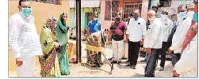 खिर्डी बु येथे विकास कामांचे भूमिपूजन