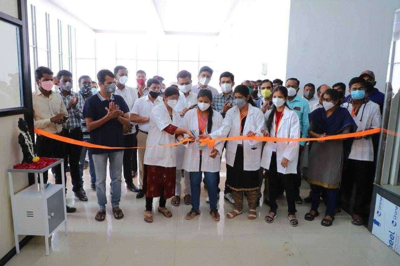 DVP मल्टिप्लेक्स मध्ये परिचारीकेच्या हस्ते DVP कोविड हॉस्पिटलचे उदघाटन संपन्न