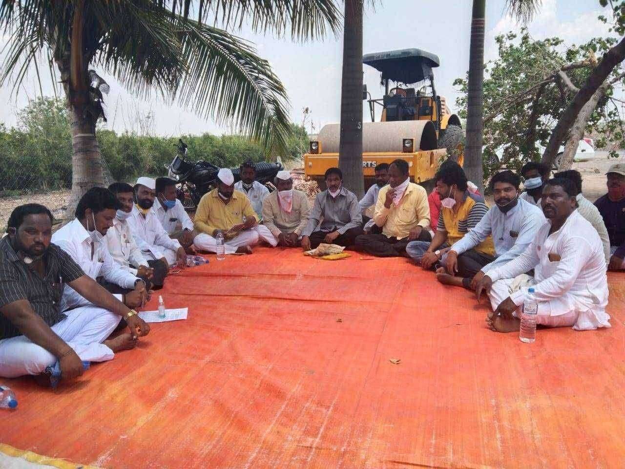 उजनी धरण पाणी बचाव संघर्ष समितीच्या अध्यक्षपदी अतुल खूपसे पाटील सचिवपदी माऊली हळणवर