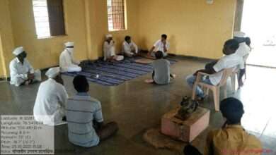 तपसे चिंचोली येथे कृषी विभागाच्या वतीने सोयाबीन बियाणे उगवण प्रात्यक्षिक.