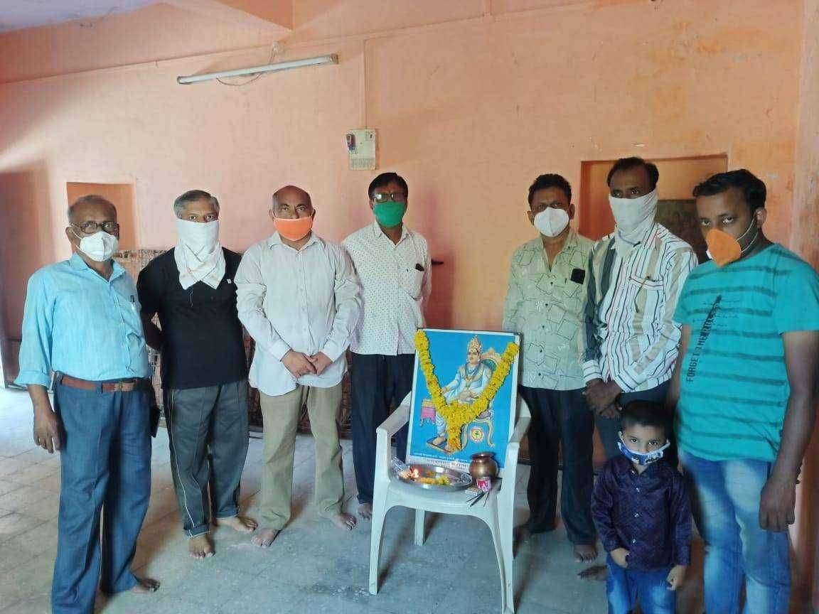 सावदा येथे लिंगायत कोष्टी समाजा तर्फे महात्मा बसेश्वर जयंती साजरी..