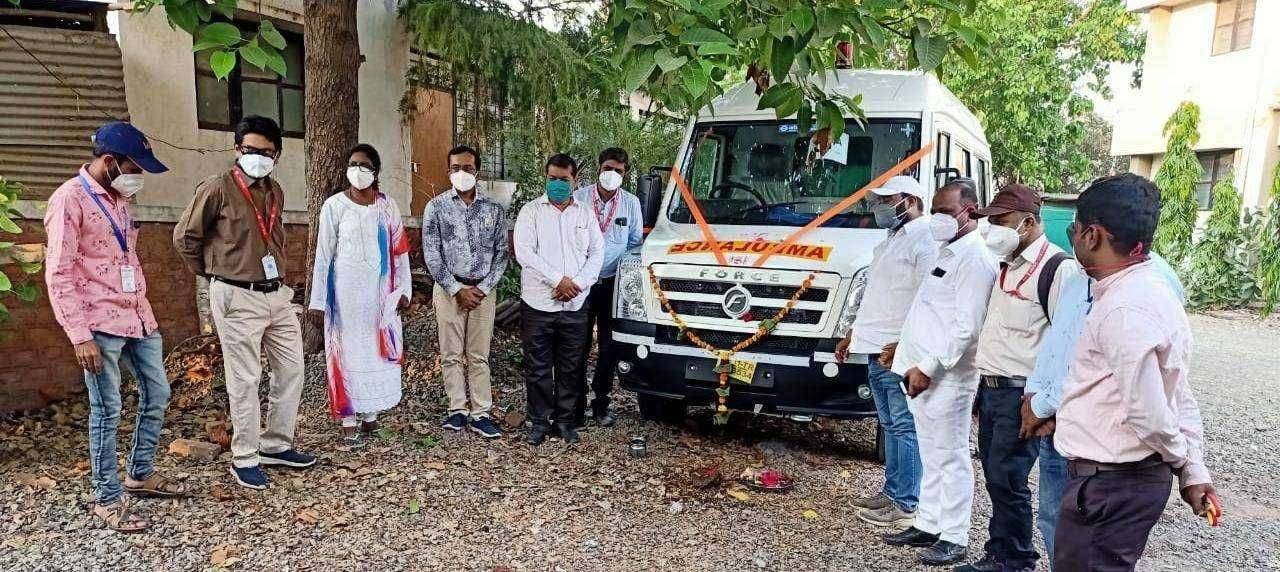 पालकमंत्री छगन भुजबळ यांच्या प्रयत्नांतून नाशिक जिल्ह्यातील रुग्णालयांना आठ नवीन रुग्णवाहिका