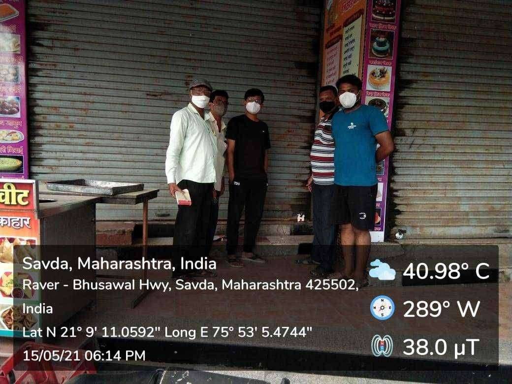 सावदा येथील मिठाई दुकान सील । सावदा पालिकेची कार्यवाही