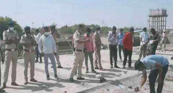 जाधववाडी येथे अनोळखी 40 वर्षीय व्यक्तीचा खून