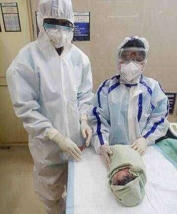 करकंब ग्रामीण रुग्णालयात कोरोना पॉझिटिव्ह महिलेची सुखरूप प्रसुती