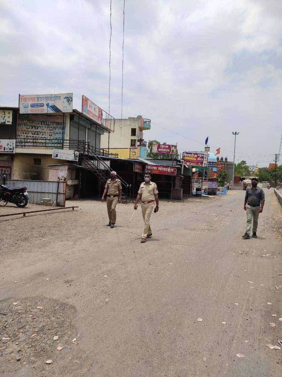 ब्रेक दि चैन कोविड १९ शासन निर्णयानुसार दंडात्मक कारवाई