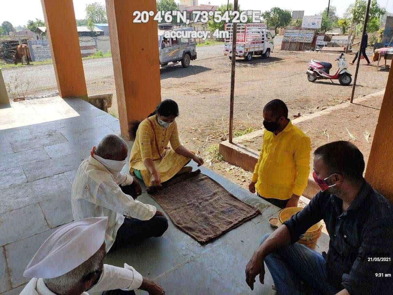 खरीप हंगाम पूर्व मशागती साठी दिंडोरी कृषी विभागाच्या वतीने शेतकऱ्यांना मार्गदर्शन