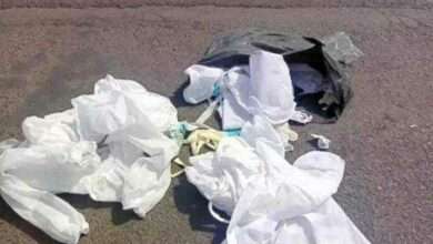 ?वापरलेल्या पीपीई कीट रस्त्यावर फेकल्या